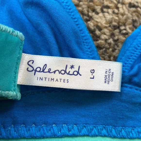 Splendid Intimates Banded Triangle Bralette - Picture 4 of 5